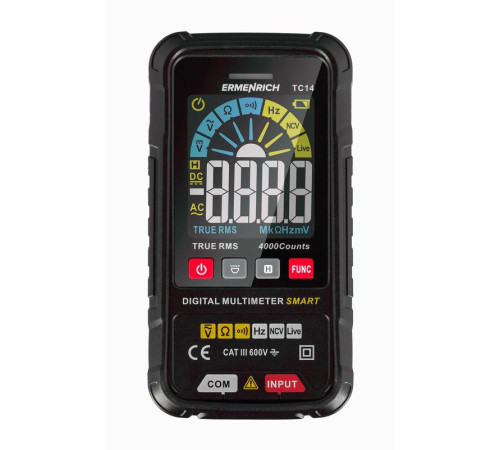 Мультиметр цифровой Zing TC14 Ermenrich 82981