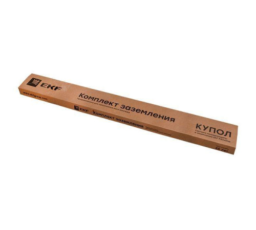 Комплект заземления верт. с заострением d16 дл.4.5м (3х1.5м) HZ PROxima EKF gc-21451