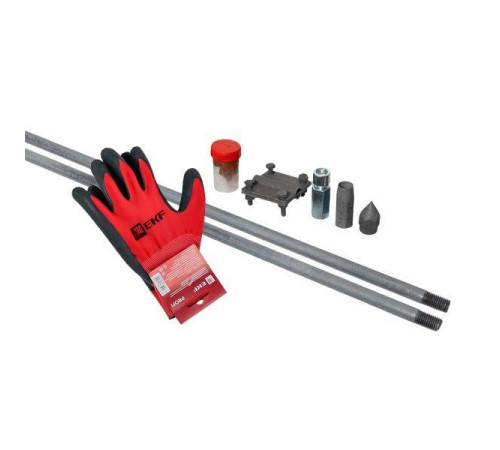 Комплект заземления вертикальный d16 дл.3м (2х1.5м) HZ PROxima EKF gc-21300