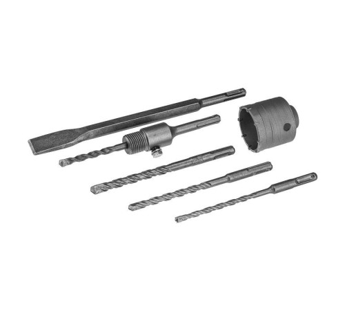 Набор для установки подрозетников SDS PLUS 5 предметов Kranz KR-91-0431