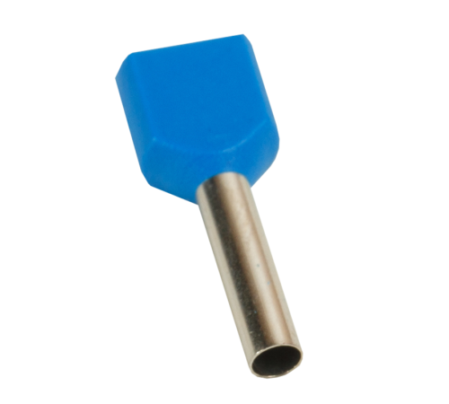 Наконечник штыревой втулочный под два провода НШвИ2 OptiKit T-Shv2-PVC- 2.5-12 (уп.100шт) КЭАЗ 278050