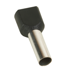 Наконечник штыревой втулочный под два провода НШвИ2 OptiKit T-Shv2-PVC- 6.0-14 (уп.100шт) КЭАЗ 278052