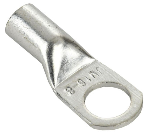 Наконечник медный луженый JGA-16-8 (ТМЛ) (уп.5шт) IEK UNP10-31-O-016-008-05