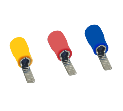 Наконечник штыревой плоский НШпИ OptiKit T-Shp-PVC-4.0-6.0 (уп.100шт) КЭАЗ 278023