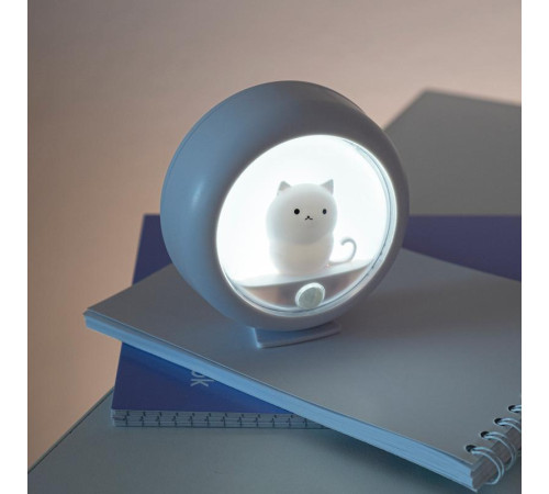 Светильник светодиодный TS8-CAT-SENS 1Вт 6500К IP22 ночник аккумулятор 400мА.ч датчик движения магнитное крепление с клеевым слоем JazzWay 5062016