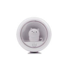 Светильник светодиодный TS8-CAT-SENS 1Вт 6500К IP22 ночник аккумулятор 400мА.ч датчик движения магнитное крепление с клеевым слоем JazzWay 5062016