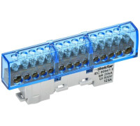 Шина нулевая N изол. на универс. держ. 8х12-14-С TEKFOR IEK TF-NN20-14-KL-K07