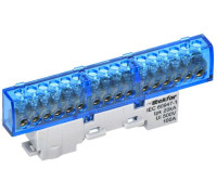 Шина нулевая N изол. на универс. держ. 6х9-16-С TEKFOR IEK TF-NN10-16-KL-K07