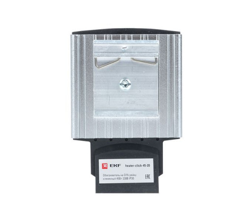 Обогреватель на DIN-рейку клеммный 45Вт 230В IP20 PROxima EKF heater-click-45-20