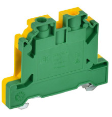 Колодка клеммная CTS-PEN земля 6кв.мм жел./зел. IEK YCT11-00-K52-006