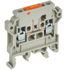 Колодка клеммная CTS-DT измерит. нож. разм. 4кв.мм сер. IEK YCT15-04-K03-004