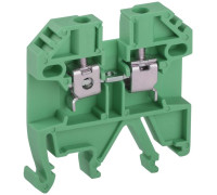 Клемма винтовая КВИ-2.5кв.мм зел. IEK YZN30-002-K06