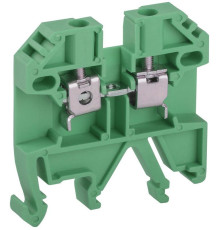 Клемма винтовая КВИ-2.5кв.мм зел. IEK YZN30-002-K06
