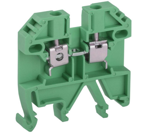 Клемма винтовая КВИ-2.5кв.мм зел. IEK YZN30-002-K06