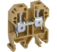 Клемма винтовая КВИ-10кв.мм желт. IEK YZN30-010-K05