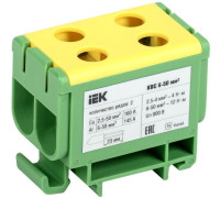 Клемма вводная силовая КВС 6-50 кв.мм. 2-ряд. PE IEK YZN23-050-K52