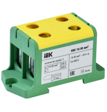 Клемма вводная силовая КВС 16-95кв.мм. 2-ряд. PE IEK YZN23-095-K52