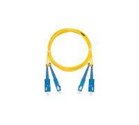 Патч-корд NMF-PC2S2C2-SCU-SCU-001 волоконно-оптический соед. одномод. 9/125мкм стандарта OS2 SC/UPC-SC/UPC двойн. LSZH нг(В)-HFLTx 2мм желт. 1м NIKOMAX NMF-PC2S2C2-SCU-SCU-001