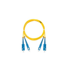 Патч-корд NMF-PC2S2C2-SCU-SCU-001 волоконно-оптический соед. одномод. 9/125мкм стандарта OS2 SC/UPC-SC/UPC двойн. LSZH нг(В)-HFLTx 2мм желт. 1м NIKOMAX NMF-PC2S2C2-SCU-SCU-001
