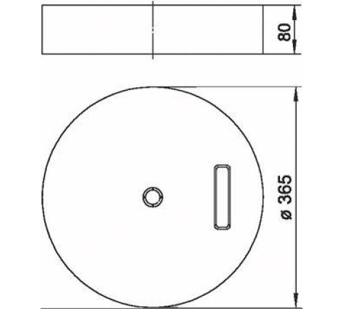 Основание для сист. FangFix бетон F-FIX-S16 OBO 5403227