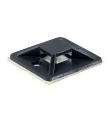Площадка самоклеящаяся 30х30мм черн. (уп.100шт) EKF plc-30x30-b