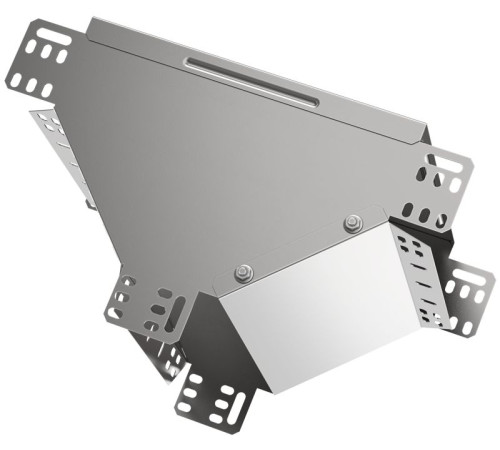 Ответвитель Т-образ. верт. вниз 80х400 IEK CLM50D-OVN-080-400