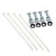 Патч-панель 19дюйм 1U кат.5E UTP неэкранир. 24 порта RJ45 Dual IDC TERACOM PRO EKF TRP-PPNL-5EUTP-1U24