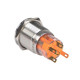 Кнопка S-Pro67 19мм с фикс. с зел. подсветкой 230В PROxima EKF s-pro67-221