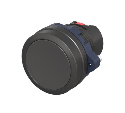 Головка кнопки плоская без фиксации черн. DKC M22P-FMBLP