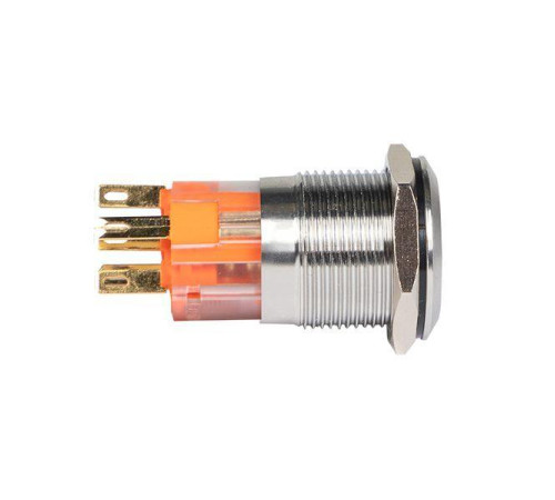 Кнопка S-Pro67 19мм с фикс. с зел. подсветкой 230В PROxima EKF s-pro67-221