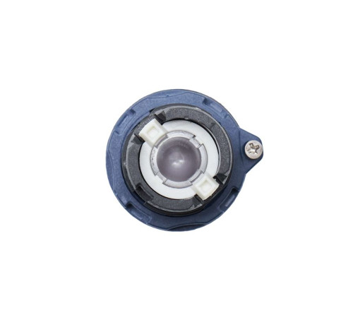 Головка кнопки плоская прозрачная без фиксации красн. DKC M22P-FMLRP