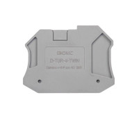 Изолятор торцевой для клемм TUR-2.5-TWIN (уп.100шт) DKC D-TUR-2.5-TWIN