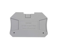 Изолятор торцевой для клемм TUR-2.5-QUATTRO (уп.100шт) DKC D-TUR-2.5-QUATTRO