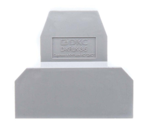 Изолятор торцевой для клемм KRUK-3-5 (уп.100шт) DKC D-KRUK-3-5