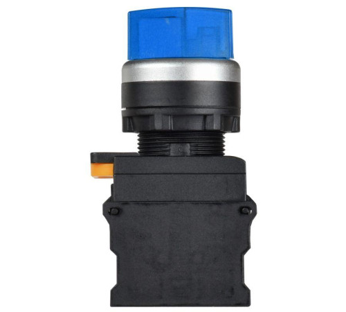 Переключатель 3 полож. 2НО с подсветкой син. MASTER IEK MI-SW60-20XD-4-14-3-K07