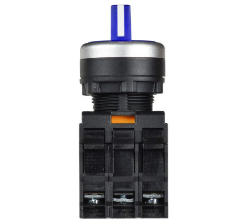 Переключатель 3 полож. 2НО с подсветкой син. MASTER IEK MI-SW60-20XD-4-14-3-K07