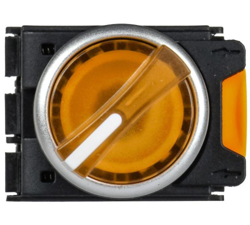 Переключатель 2 полож. 1НО+1НЗ с подсветкой желт. MASTER IEK MI-SW60-11XD-3-14-2-K05
