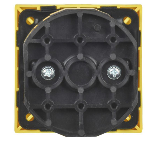 Переключатель кулачковый40А (сх. 10) закрытая рукоятка авар. IEK MI-CS12-040-010