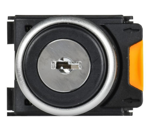 Переключатель 3 полож. 1НО+1НЗ с ключом черн. MASTER IEK MI-SW60-20Y-3-34-3-K02