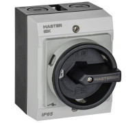 Переключатель кулачковый 10А (сх. 92) в боксе закрытая рукоятка IEK MI-CS21-010-092