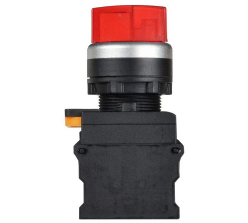 Переключатель 3 полож. 2НО с подсветкой красн. MASTER IEK MI-SW60-20XD-4-14-3-K04