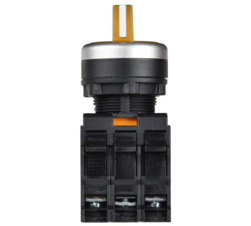 Переключатель 3 полож. 2НО с подсветкой желт. MASTER IEK MI-SW60-20XD-4-14-3-K05