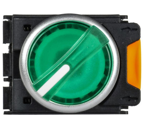 Переключатель 2 полож. 1НО+1НЗ с подсветкой зел. MASTER IEK MI-SW60-11XD-3-14-2-K06