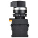 Переключатель 2 полож. 1НО+1НЗ длин. ручка черн. MASTER IEK MI-SW60-11XB2-3-25-2-K02
