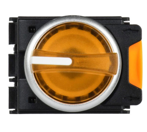 Переключатель 3 полож. 2НО с подсветкой желт. MASTER IEK MI-SW60-20XD-4-14-3-K05