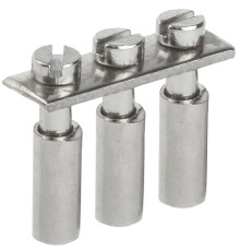 Перемычка центральная для КВИ-2.5кв.мм 3PIN IEK YZN30Q-002-3P
