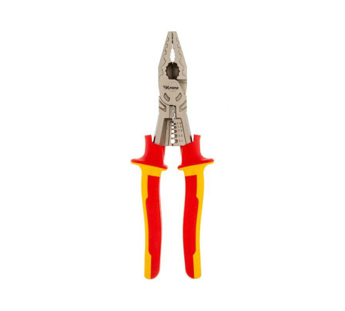 Плоскогубцы многофункциональные диэлектрические 230мм Kranz KR-12-4651-3