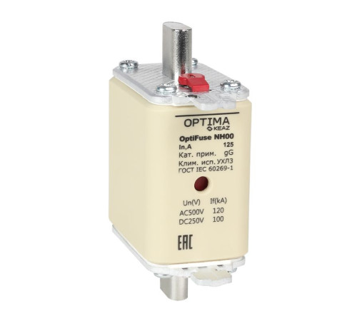 Вставка плавкая OptiFuse NH00-20-gG-УХЛ3 КЭАЗ 374928