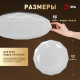 Светильник светодиодный Классик SPB-6 Slim Sparkle WH 36W-4K 36Вт 4000К без ДУ Эра Б0069789