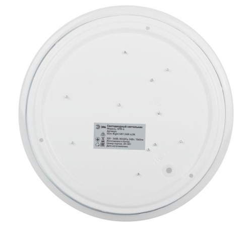 Светильник светодиодный Классик SPB-6 Slim Night SKY WH 24W-6.5K 24Вт 6500К без ДУ Эра Б0069781
